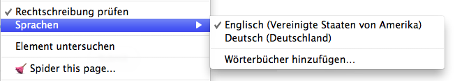 Screenshot: Englisches Forum