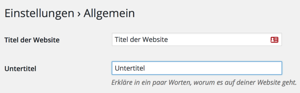 Einstellungen-Allgemein-Untertitel